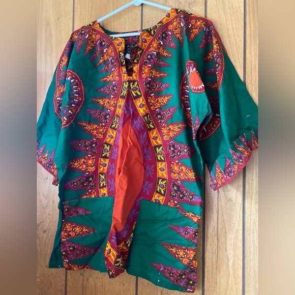 Unisex Ethnic/boho Jamaican tunic tops. Made in European fashion, size: M - Picture 16 of 16